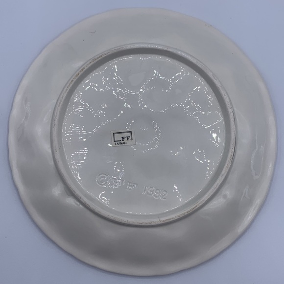 Vintage Fitz & Floyd Artichoke Plate & Bowl - Picture 6 of 8